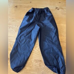 MEC kids navy rain pants, size 6
